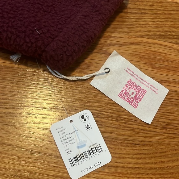 Free People Hatch Hit The Slopes Fleece Jacket Size XS NWT - Picture 10 of 16